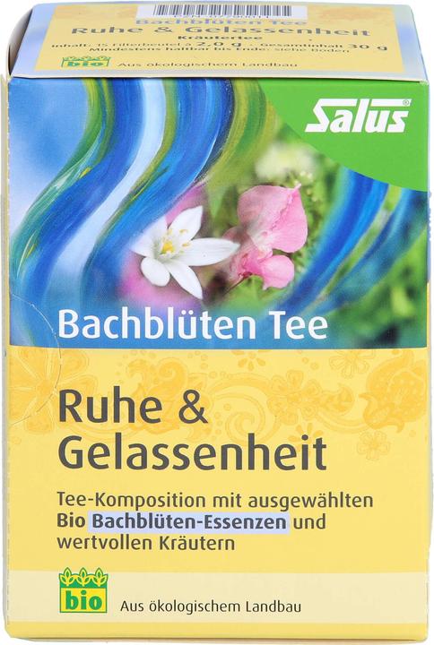 Immagine prodotto Salus Bachblüten Tee Ruhe & Gelassenheit Bio (63 g)