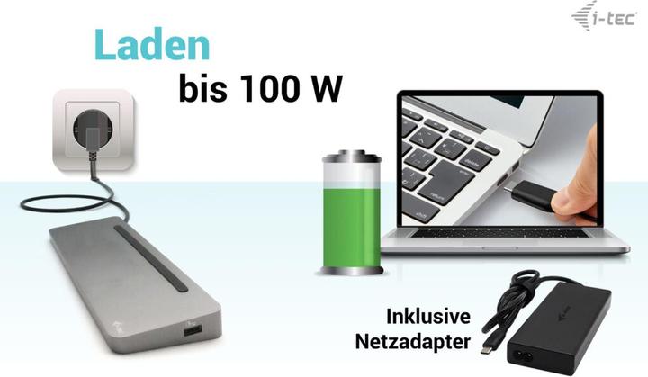 Produktbild i-tec USB-C Hub (USB-C, 8 Ports)