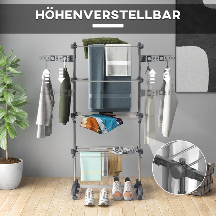 Produktbild Homcom Wäscheständer (1.42 m)