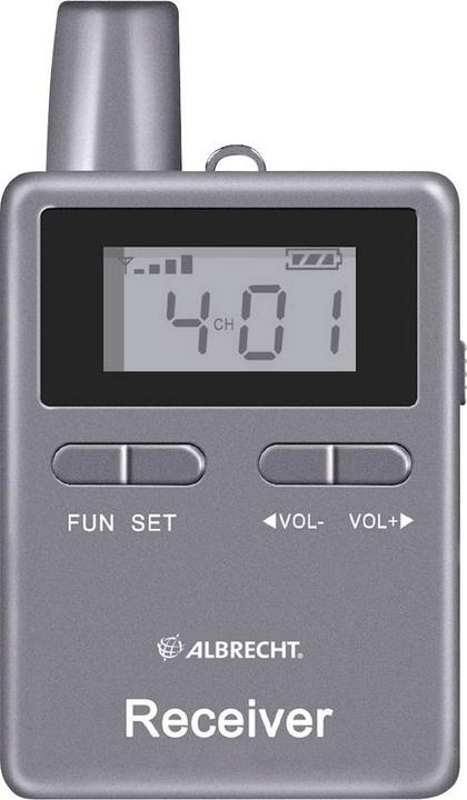 Actual product image Albrecht ATT/ATR400 10s 29970.S10 Tour Guide System (0.20 km)