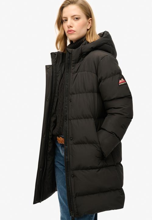 Actual product image Superdry HOODED SPORTS PUFFER MID JKT Dames Jas - Maat S (10)