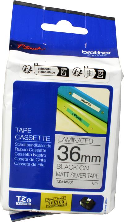 Brother P-Touch (3.60 cm, Silver)