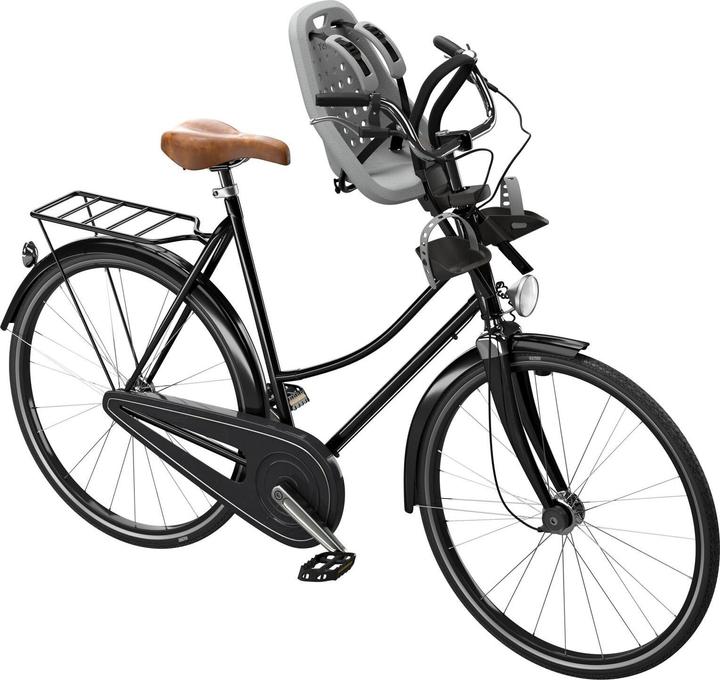 Actual product image Thule Child Bike Seat Yepp Mini Silver (Bike stem)