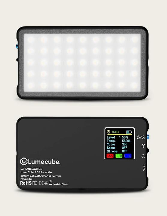 Actual product image Lume Cube RGB Panel GO (Video light)