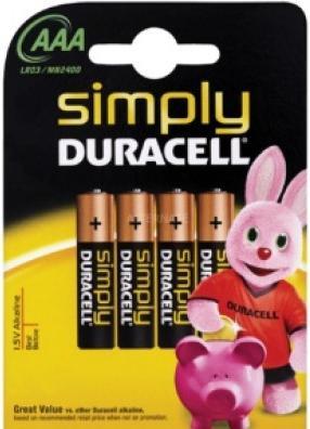Actual product image Duracell Ultra (4 pcs., AAA, 1100 mAh)