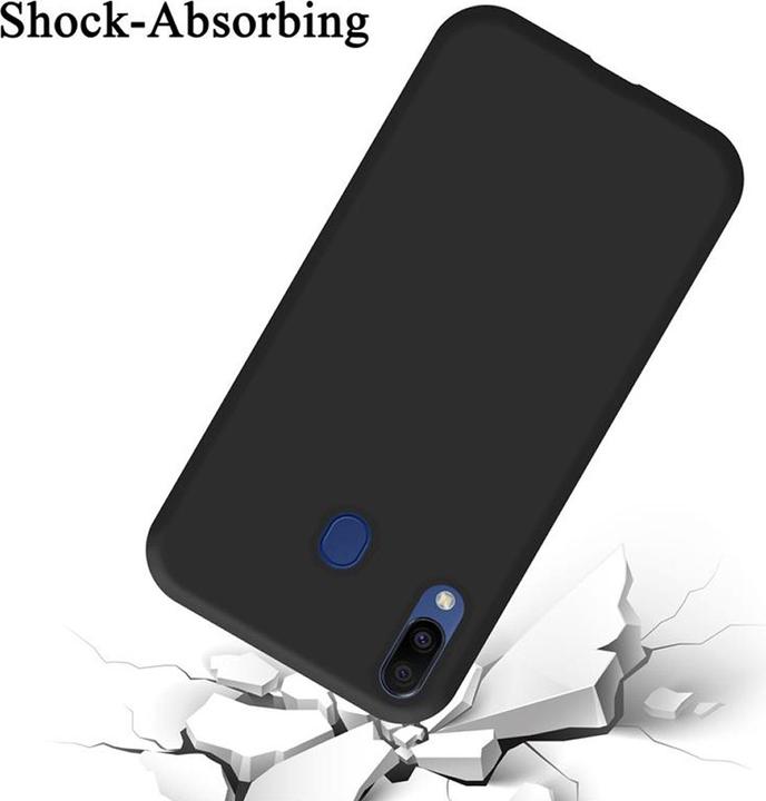 Actual product image Cadorabo TPU Liquid Silicone Case Cover (Samsung Galaxy M20)