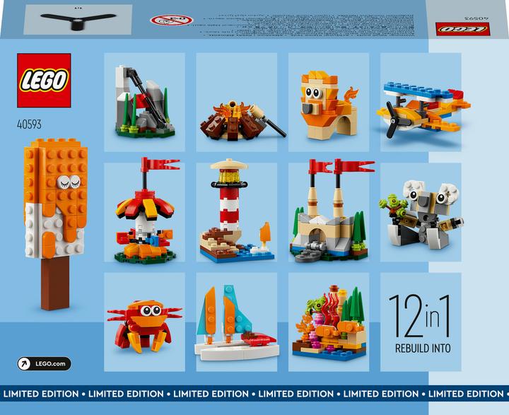 Actual product image LEGO Promotional 12-in-1 Creative Box (40593, LEGO Creator Expert)