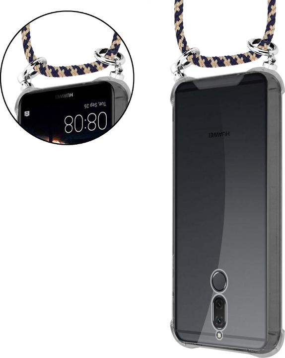 Produktbild Cadorabo TPU Handy Kette SILBER Cover