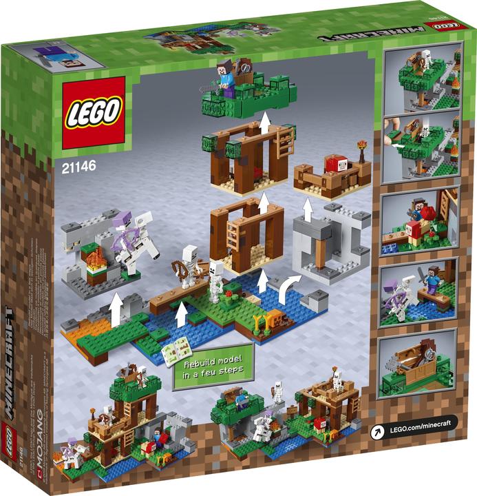 Produktbild LEGO Die Skelette kommen (21146, LEGO Minecraft)