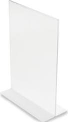 Actual product image Deflecto 47905 Classic Image® Table stand Use for paper format: DIN A5 landscape Transparent and...