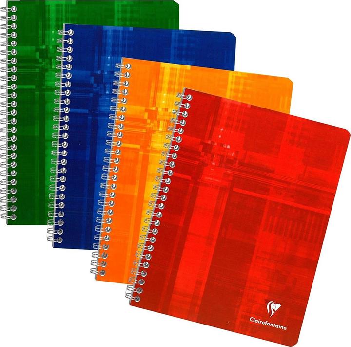 Immagine prodotto Clairefontaine Taccuino a spirale (17 x 22 cm, Righe, Copertina rigida)