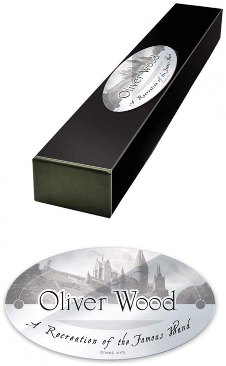 Produktbild Noble Collection Harry Potter Zauberstab Oliver Wood (Charakter-Edition)