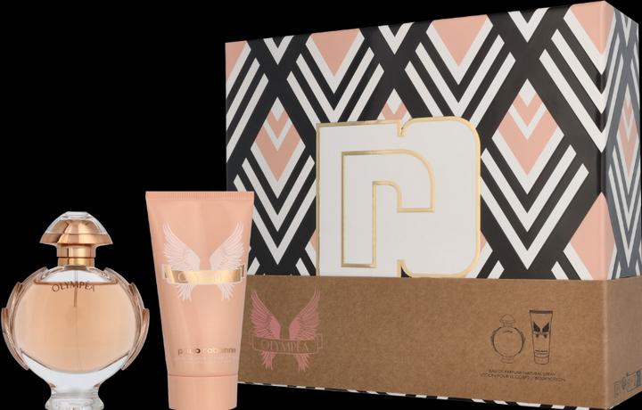 Actual product image Paco Rabanne Olympea Set 2023 Eau de Parfum 50 / Body Lotion 75 (Fragrance set)