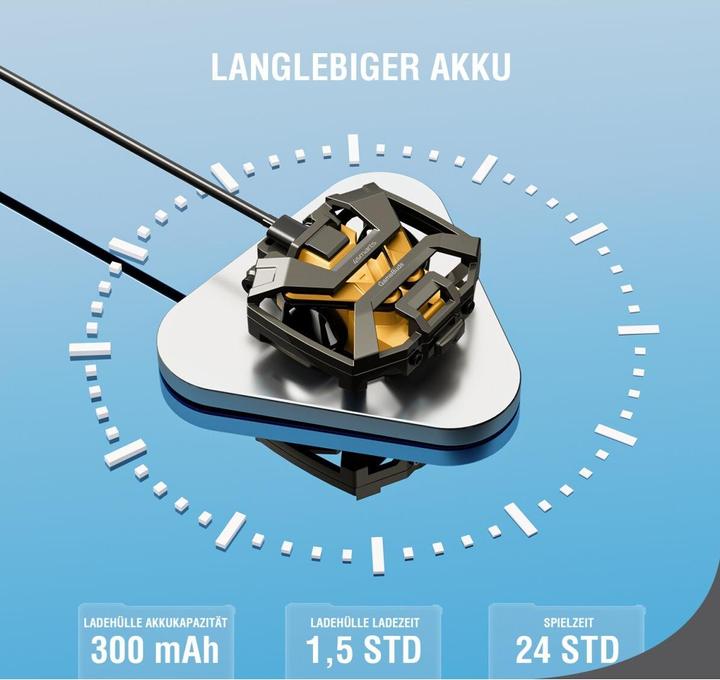 Productafbeelding 4smarts TWS Bluetooth koptelefoon GameBuds (Geen ruisonderdrukking, 24 h, Bedraad)