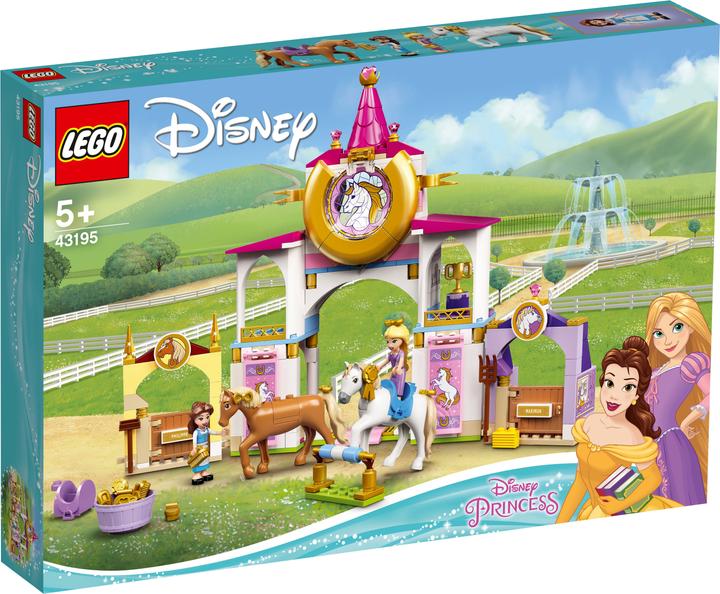 Produktbild LEGO Belles und Rapunzels königliche Ställe (43195, LEGO Disney)