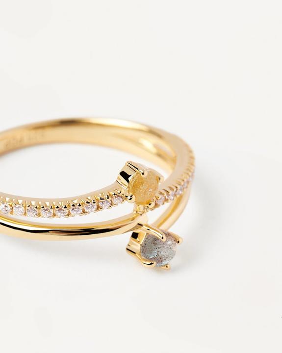 Produktbild Pd Paola Patio Gold Ring (56, 925 Silber)