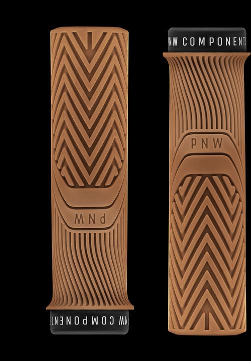 Actual product image PNW LOAM Grip Standard, Generation 2, 30mm grip, PEANUT BUTTER - brown