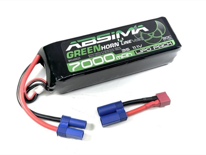 Actual product image Absima Greenhorn Vol.2 LiPo 3S 11,1V-50C 7000 SC (EC5/T-Plug)