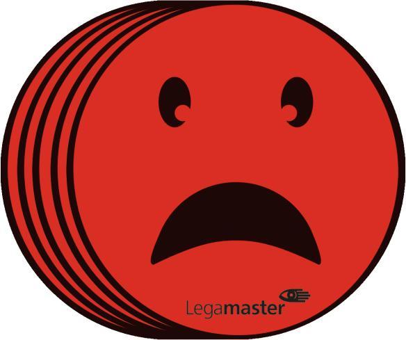 Image du produit Legamaster Aimants émoticône triste (5 x)