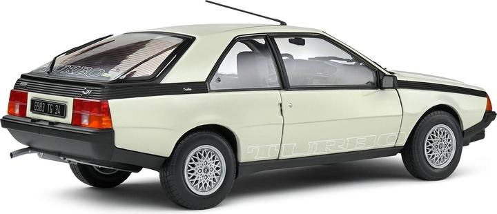 Actual product image Solido 1:18 Renault Fuego Turbo white