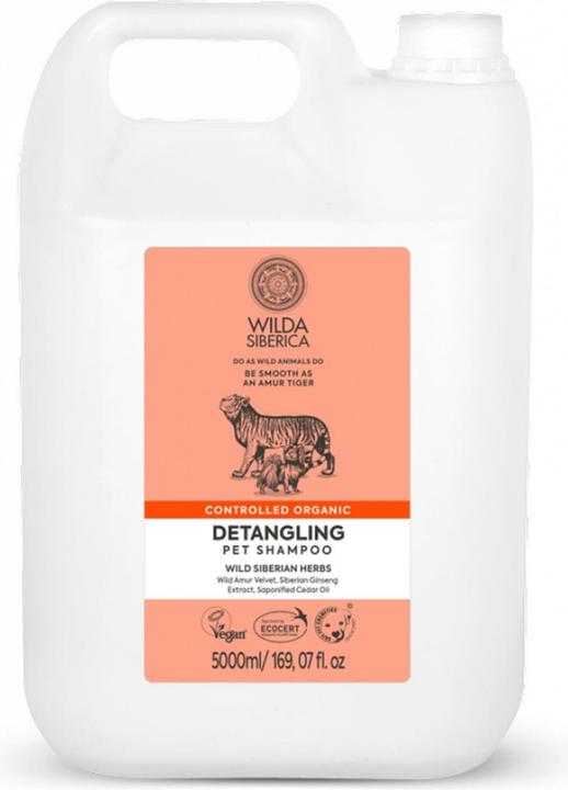 Image du produit Wilda Siberica shampooing DETANGLING, 5 l (5000 ml, Shampoing liquide)