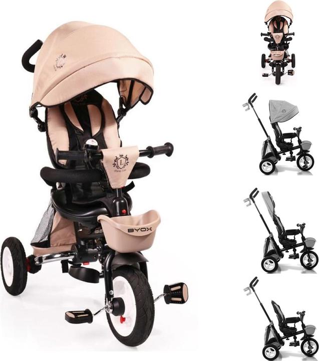 Actual product image Byox Tricycle Flexy Lux 3 in 1 tricycle