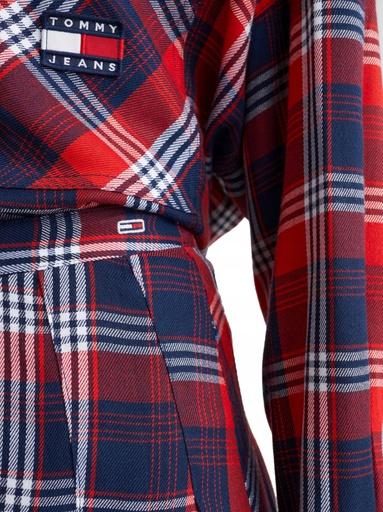 Produktbild Tommy Hilfiger Tjw Karierter, plissierter Mini-Damenrock (M)