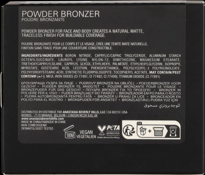 Actual product image Anastasia Beverly Hills Powder Bronzer (Saddle, Bronzer, 10 g)