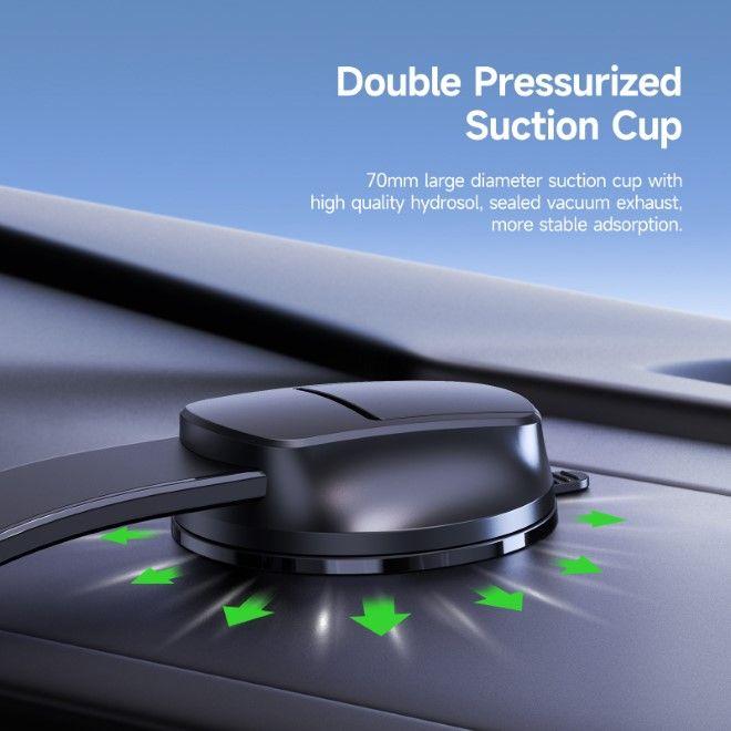 Actual product image Dux Ducis V3 Flexible MagSafe Wireless Charger - Black (15 W)