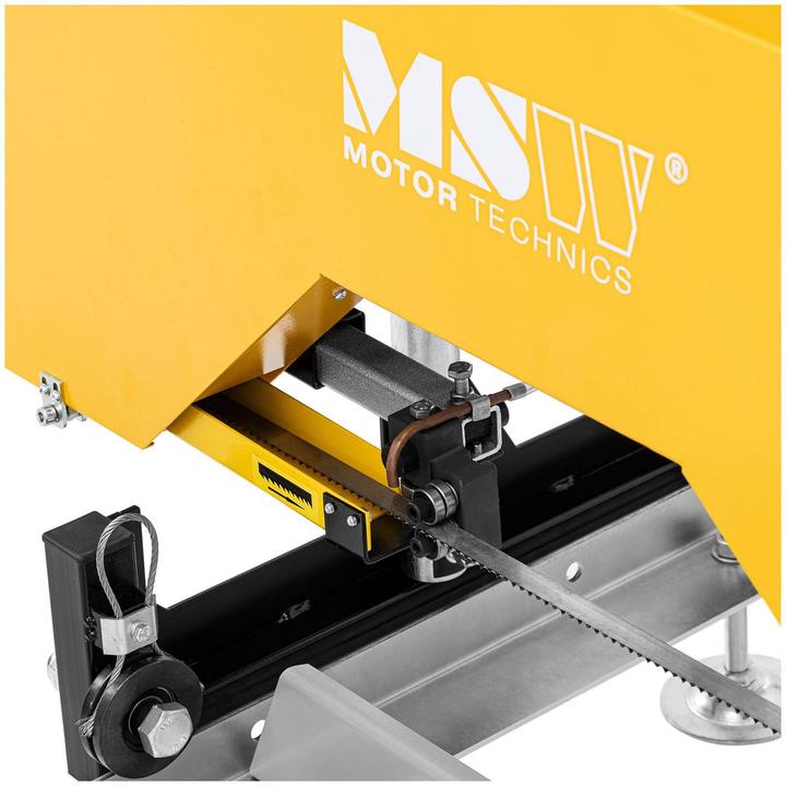 Actual product image MSW Log band saw - 7 HP - 2800 rpm - runway 3 m