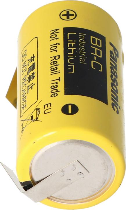 Produktbild Panasonic Akku BR-C Lithium Batterie Baby mit Lötfahnen in U-Form (1 Stk., Gerätespezifisch, 5000 mAh)