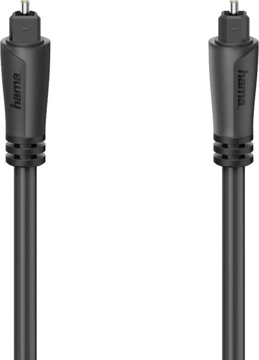 Actual product image Hama Audio fibre optic cable, ODT connector (Toslink), 3.0 m (3 m, TOSLINK)