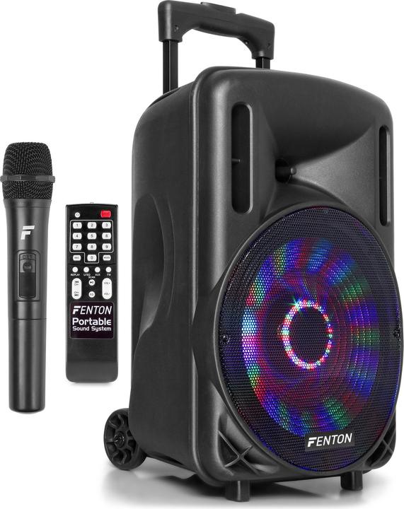 Image du produit Fenton FT10LED Haut-parleur actif sur chariot (Actif, 1x 450 W)