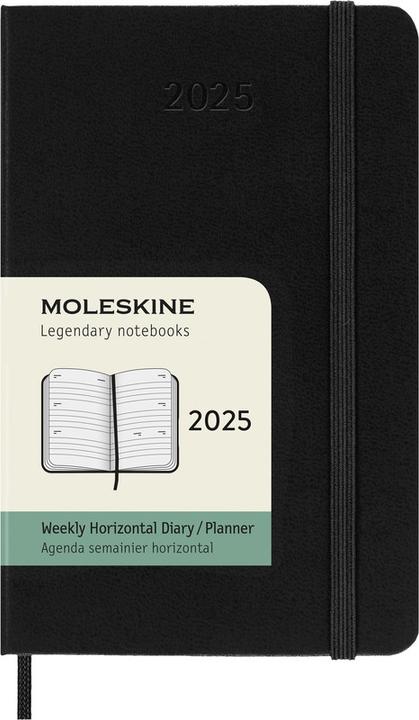 Produktbild Moleskine Wochenkalender (Pocket, A6, Englisch)