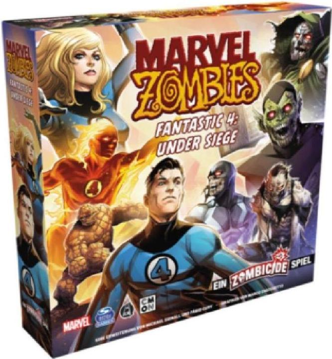 Actual product image Cmon Marvel Zombies - Fantastic 4 Under Siege, board game, for 1-6 players, ages 14 and up. (German)