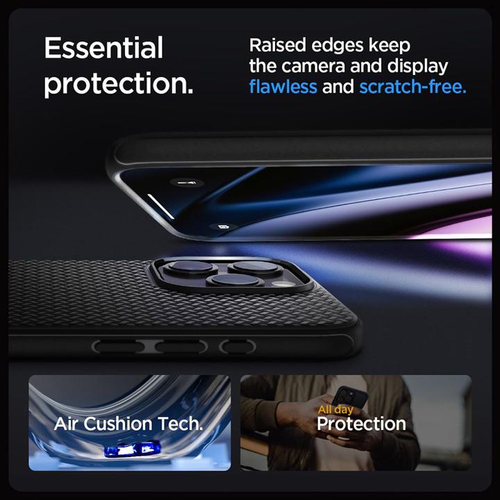 Produktbild Spigen Mag Armor iPhone 15 Pro 6.1" MagSafe czarny/matte black (Apple iPhone 15 Pro)