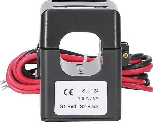 Actual product image Counttec ESCT-T24 Measuring current transformer Primary current 100 A Secondary current 5 A Conductor du