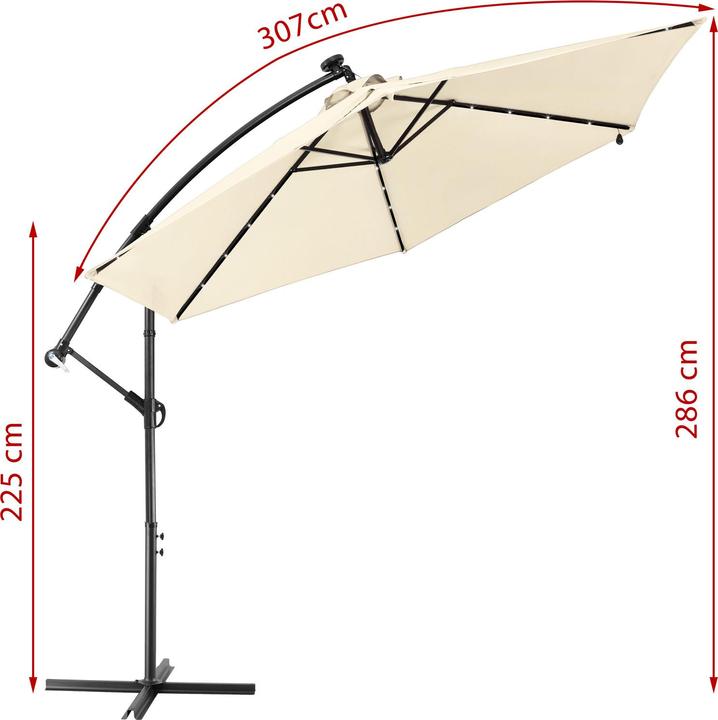 Actual product image Kingsleeve Parasol (3.07 m)