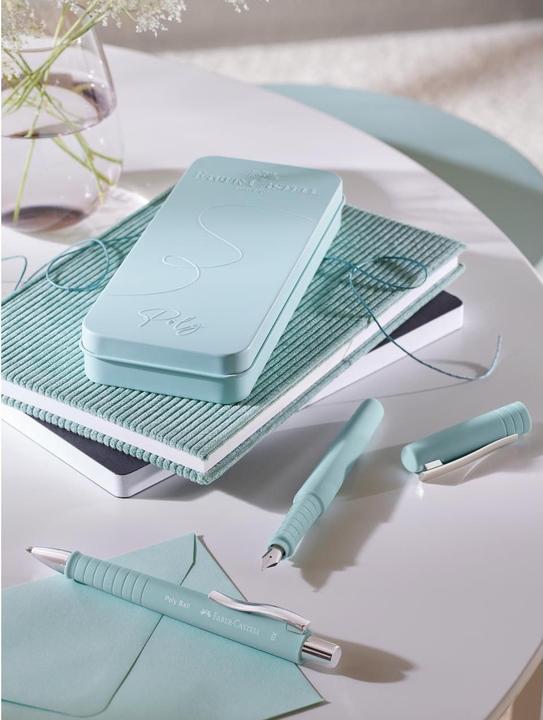 Produktbild Faber-Castell Geschenkset FH+KS Poly Pen/Ball caribic (Blau, 3 x)