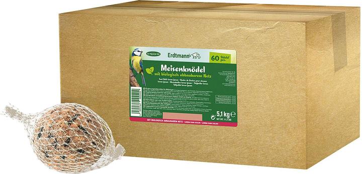 Erdtmann Meisenknödel mit Netz (60 x, 5.15 kg)