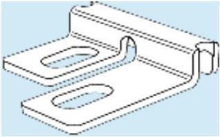 Produktbild Legrand Cm586180 Bodenbefestigung Ftx Gs (Kabeldurchlass, 10 cm)
