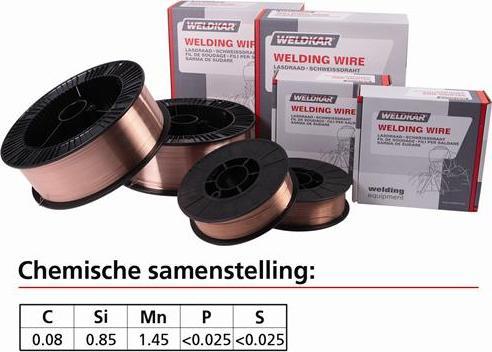 Actual product image Weldkar 195230290 MIG-Schweissdraht WK SG-2 0,60 mm 15 kg