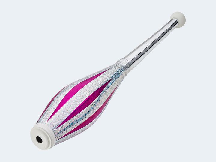 Actual product image Henrys Juggling club Pirouette CAG, purple/silver