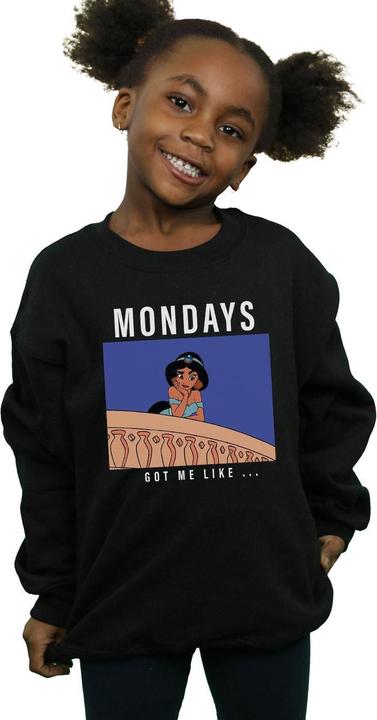 Image du produit Disney Princess - Sweat JASMINE MONDAYS GOT ME LIKE - Fille (128)