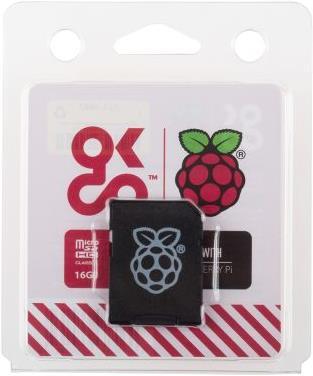 Produktbild Raspberry Pi 16GB MicroSD Karte mit Noobs (16 GB, microSD)