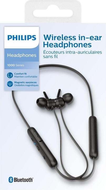 Produktbild Philips TAE1205BK/00 (keine Geräuschunterdrückung, 7 h, Kabellos)