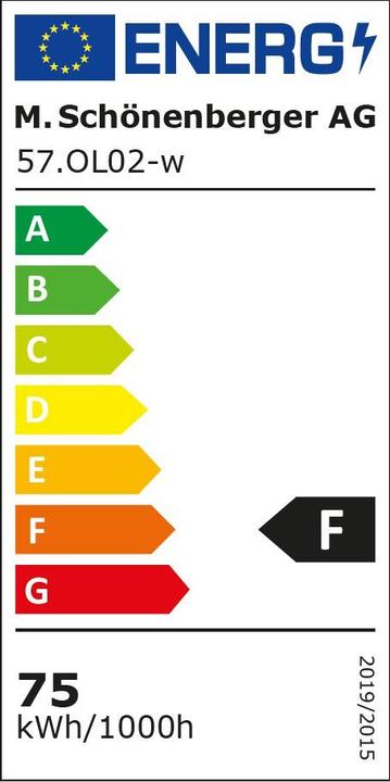 Energie-Label Schönenberger Free (4100 lm)