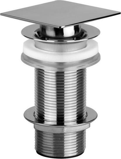 Immagine prodotto Gessi Valvola di scarico 1 1/4 con scarico aperto per lavabi senza troppo pieno, valvola a stelo min
