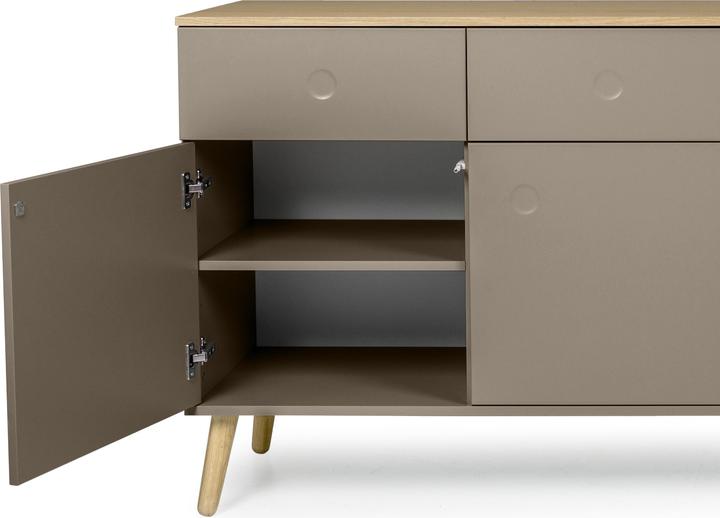 Produktbild tenzo Sideboard Dot III Taupe 192 x 86 cm (192 x 43 x 86 cm)