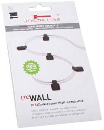 Image du produit Label-the-cable LTC Wall Velcro Cable Ties, pack of 10 (Serre-câbles velcro, 90 mm, 10 pcs)